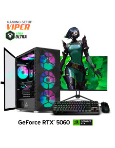 PC GAMER VIPER RYZEN 5 8400F 16GB 512GB SSD GEFORCE RTX...