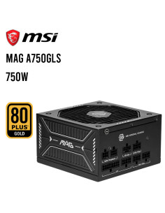 FUENTE DE PODER MSI 750W ( MAG-A750GLS PCIE5 ) 80PLUS...