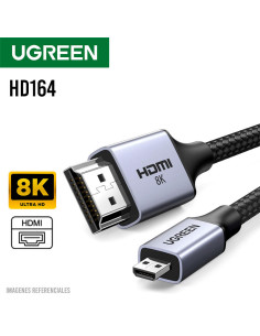 CABLE UGREEN HD164 MICRO HDMI A HDMI 8K (15517) 2M