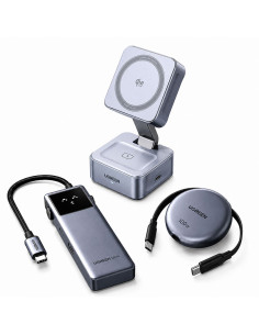 KIT UGREEN D0143 (95725) | HUB USB-C + CARGADOR... 2