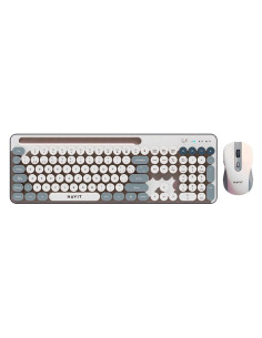 KIT HAVIT ( KB832GCM-SP ) GRIS | WIRELESS | MEMBRANA |... 2