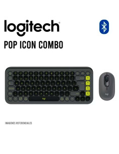 KIT LOGITECH TECLADO+ MOUSE POP ICON COMBO (920-013052)...